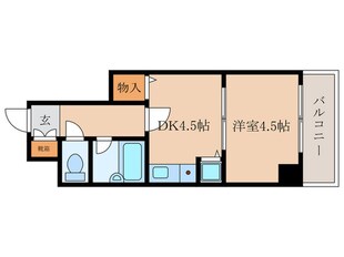 ﾗｲｵﾝｽﾞﾏﾝｼｮﾝ五条大宮第2（204）の物件間取画像